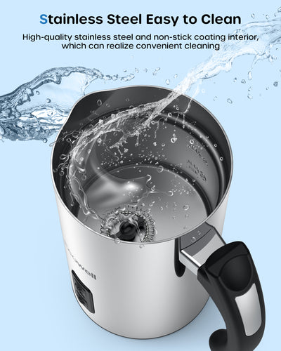 ECOWELL Instant Milk Frother and Steamer
